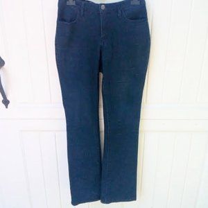 Faded Glory Women's Blue Black Jeans, 8A Straight leg